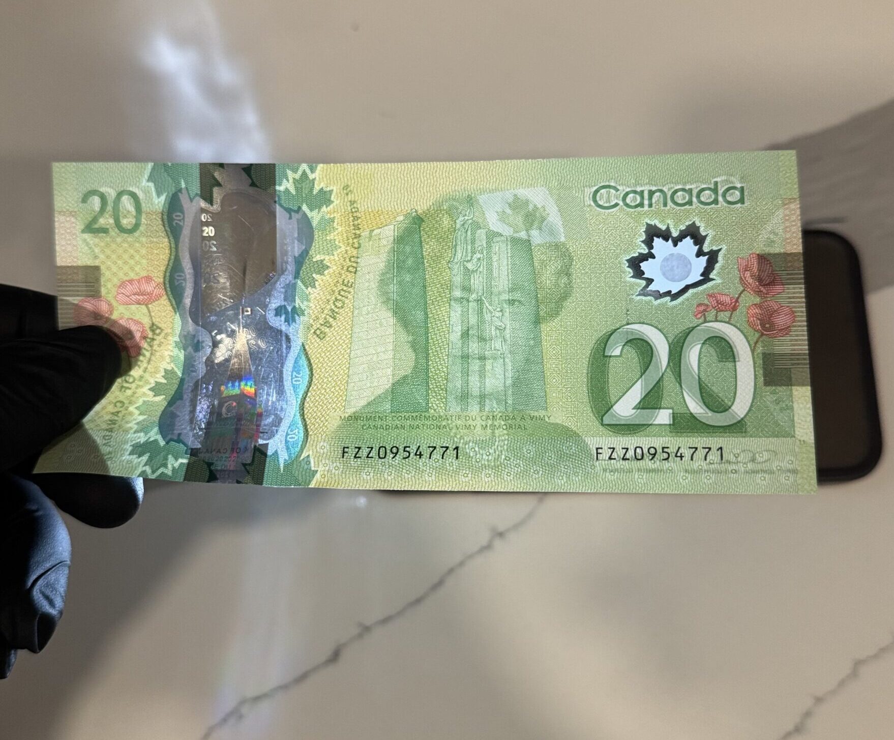 fake bank note