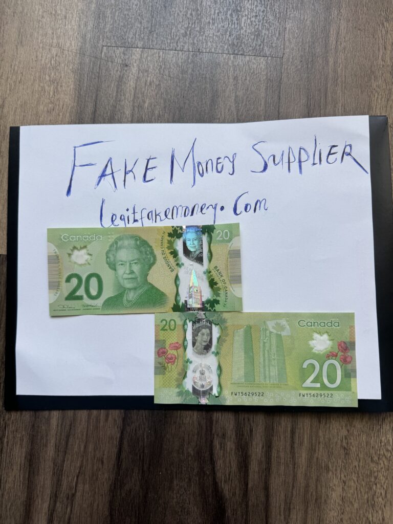 Buy %10 realistic fake Canadian dollars online and become a millionaire .